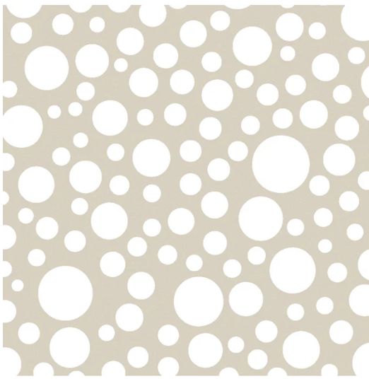 Serviette - Dots Taupe