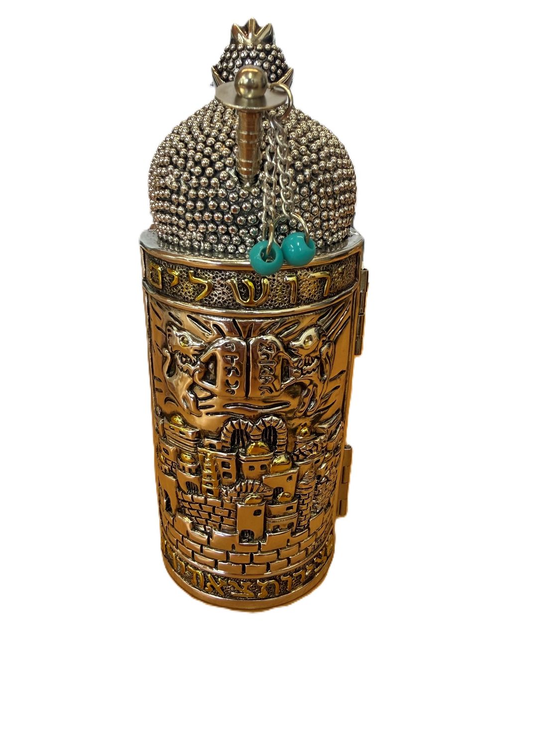 Mini Sefer Torah Silver Plated