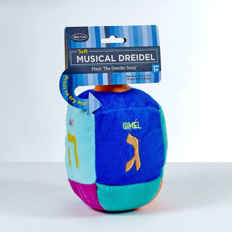 Soft Plush Musical Dreidel