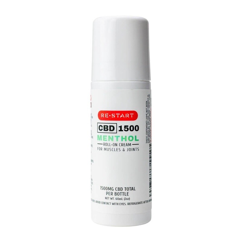 CBD Pain-Relieving Muscle and Joint Menthol Roll-On 1500MG 3oz