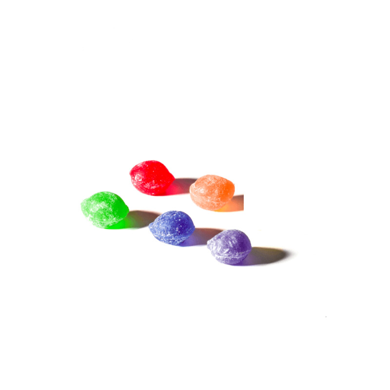 Microdose 4MG THC:CBD Hard Candies (1:1) (5-ct)