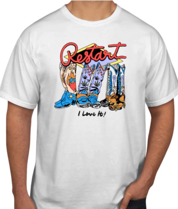 RESTART T-shirt I love it