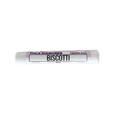 THCA + CBG Pre-Rolls Biscotti 1.5G (Indica) “In-Store or Curbside&quot;
