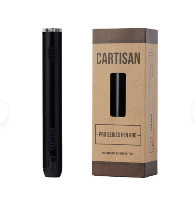 Cartisan Pro Pen 900mAh with OLED Screen - Black