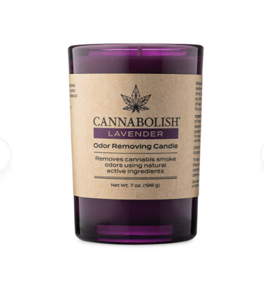 Cannabolish Smoke Odor Eliminating Candle - Lavender