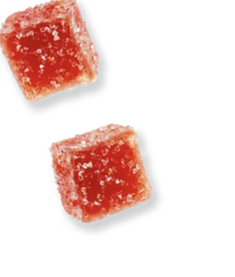 CBD THC 27.5MG Micro Dose Daily Gummies Strawberry