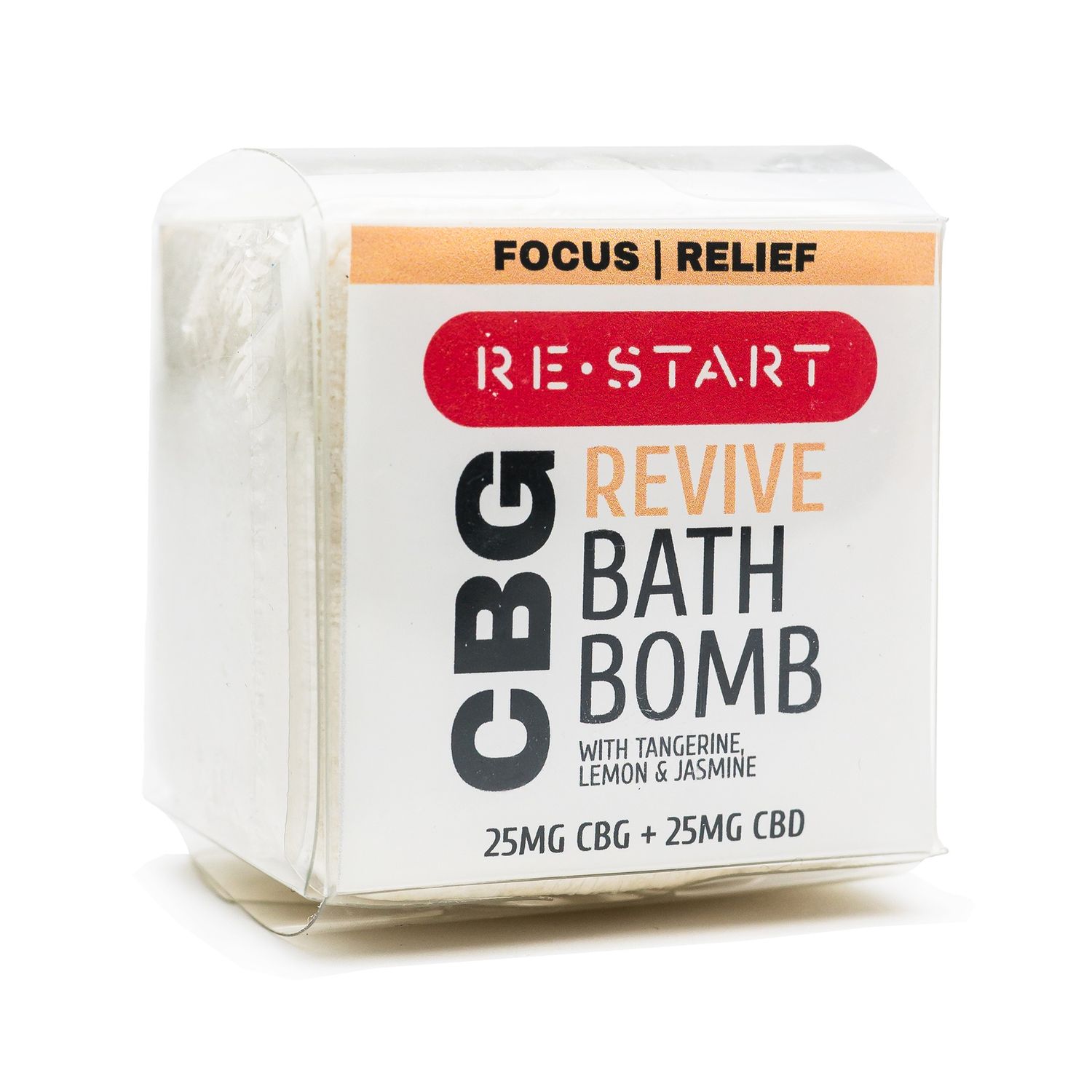 Bath Bombs 50MG, Cannabinoid: Revive 50MG CBD CBG