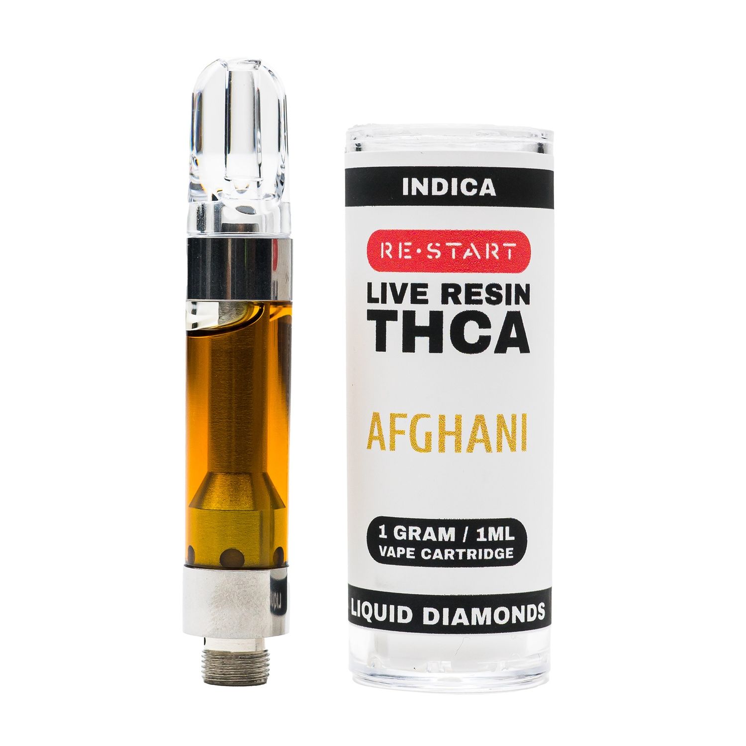 THCA Vape Cart 1mL (I) Purple Afghani  Live Resin
