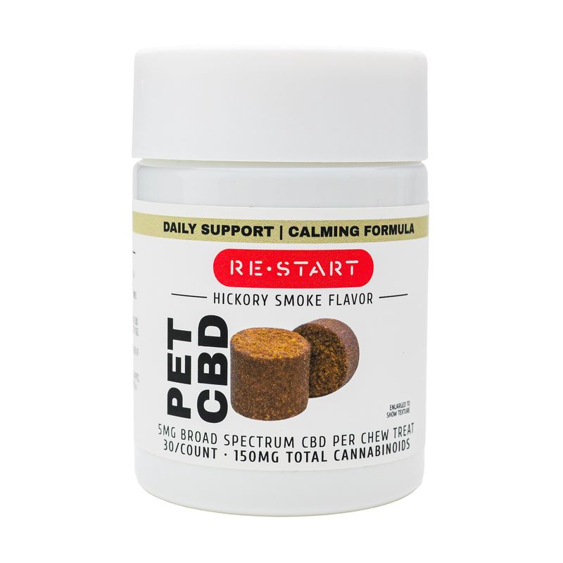 Pet CBD 5MG Calming Soft Chews - Hickory Smoke