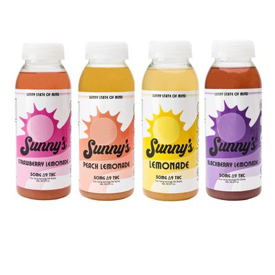 Sunny’s Delta 9 THC 50mg Lemonade Variety 4-Pack (Reg. Price $55.96)