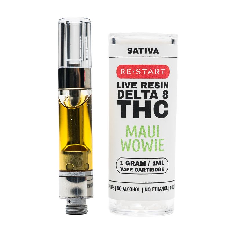 Delta 8 Vape Cart (S) Maui Wowie 1mL Live Resin