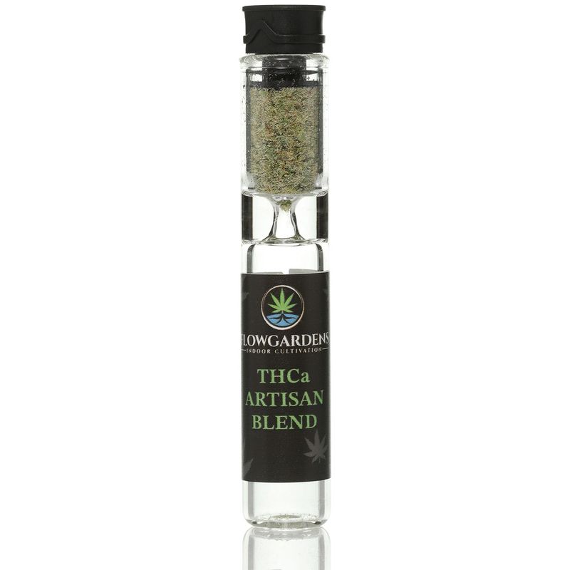 THCA Pre-Filled Glass Chillum Pablo Pineapple Hybrid