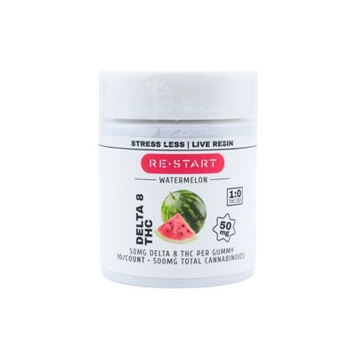 Delta 8 50mg Watermelon Gummies Live Resin