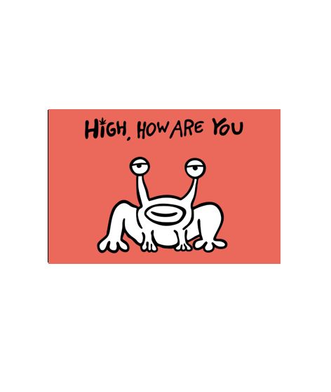 RESTART Post Card - High How Are You