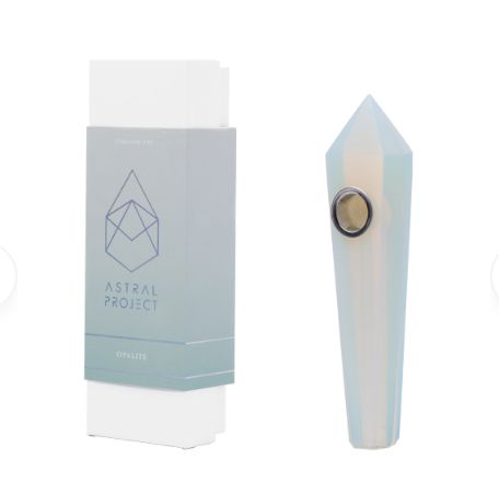 Astral Project Jewel Pipe - Opalite