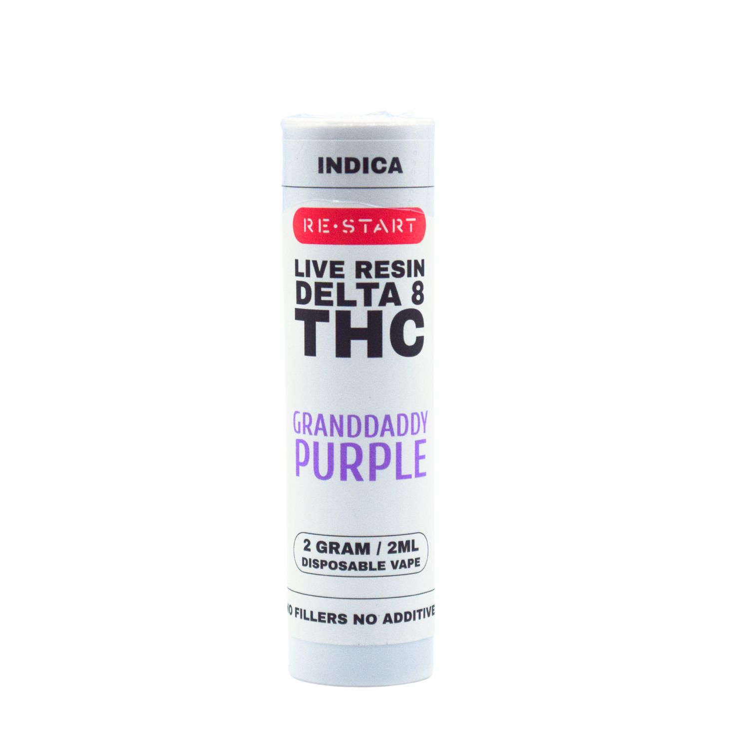 Delta 8 Vape Disposable (I) Granddaddy Purple 2mL Live Resin