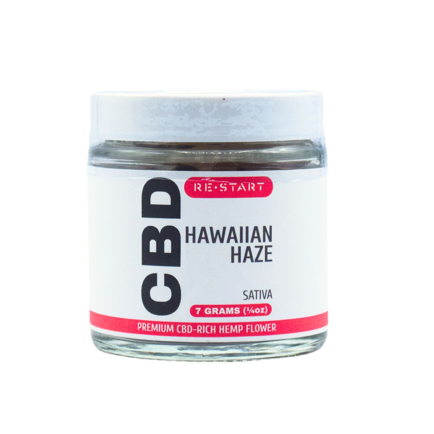 CBD Flower Hawaiian Haze (Sativa), Grams: 7 Grams (1/8oz)