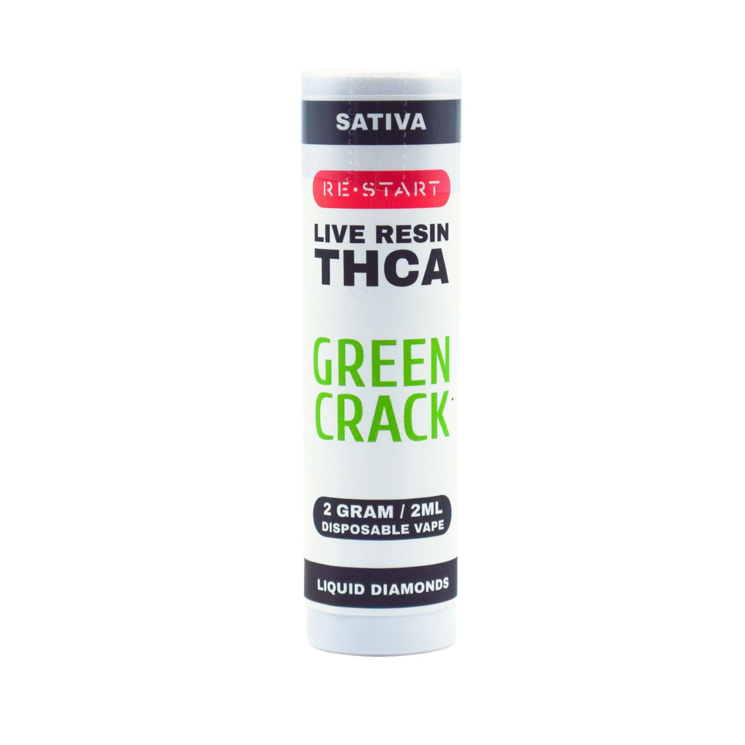 THCA Disposable 2mL (S) Green Crack Live Resin