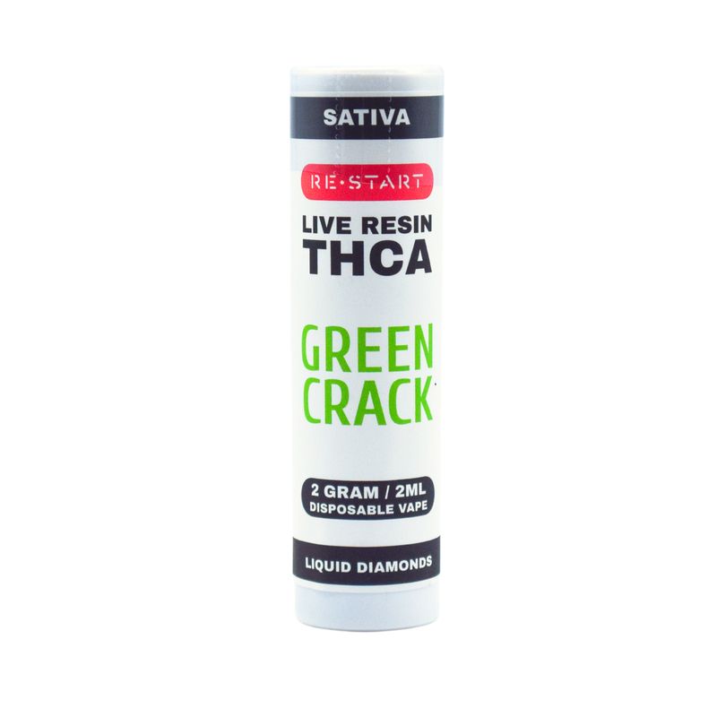 THCA Disposable 2mL (S) Green Crack Live Resin