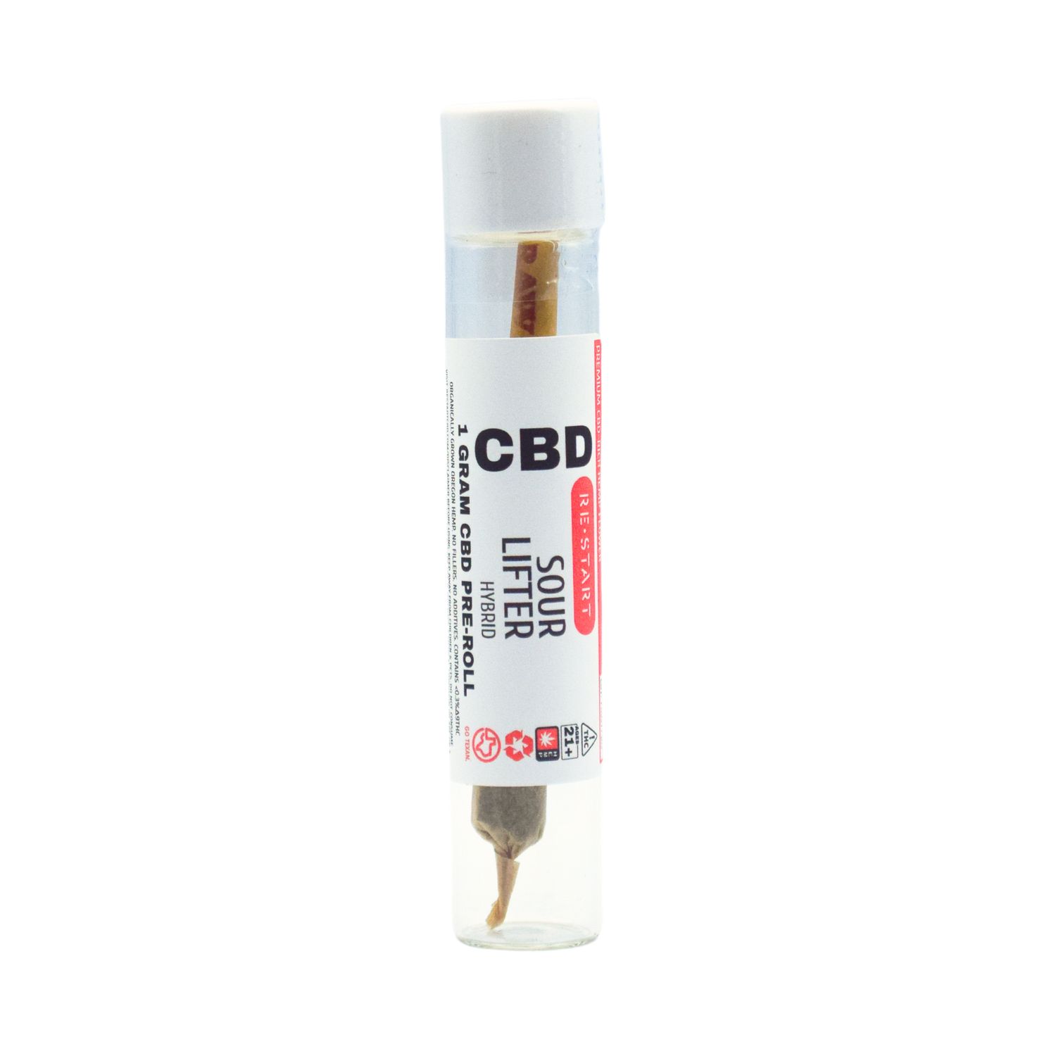 CBD Pre-Roll Sour Lifter 1G Hybrid