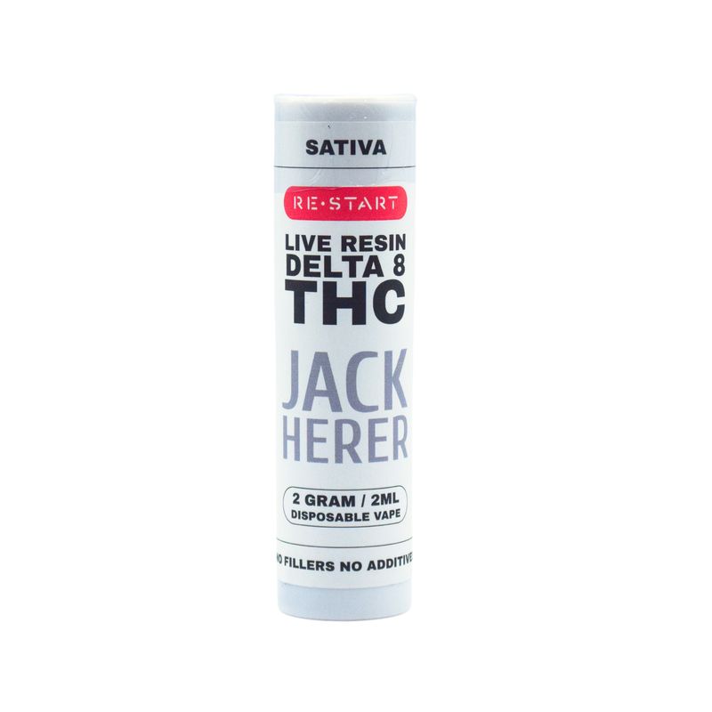 Delta 8 Vape Disposable (S) Jack Herer 2mL Live Resin (Reg. Price $40)