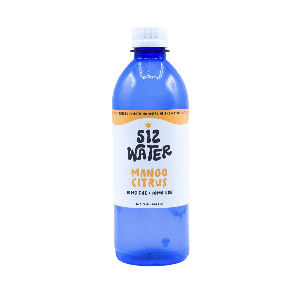 512 Water THC CBG 20MG Mango Citrus 16.9oz (Reg. Price $8)