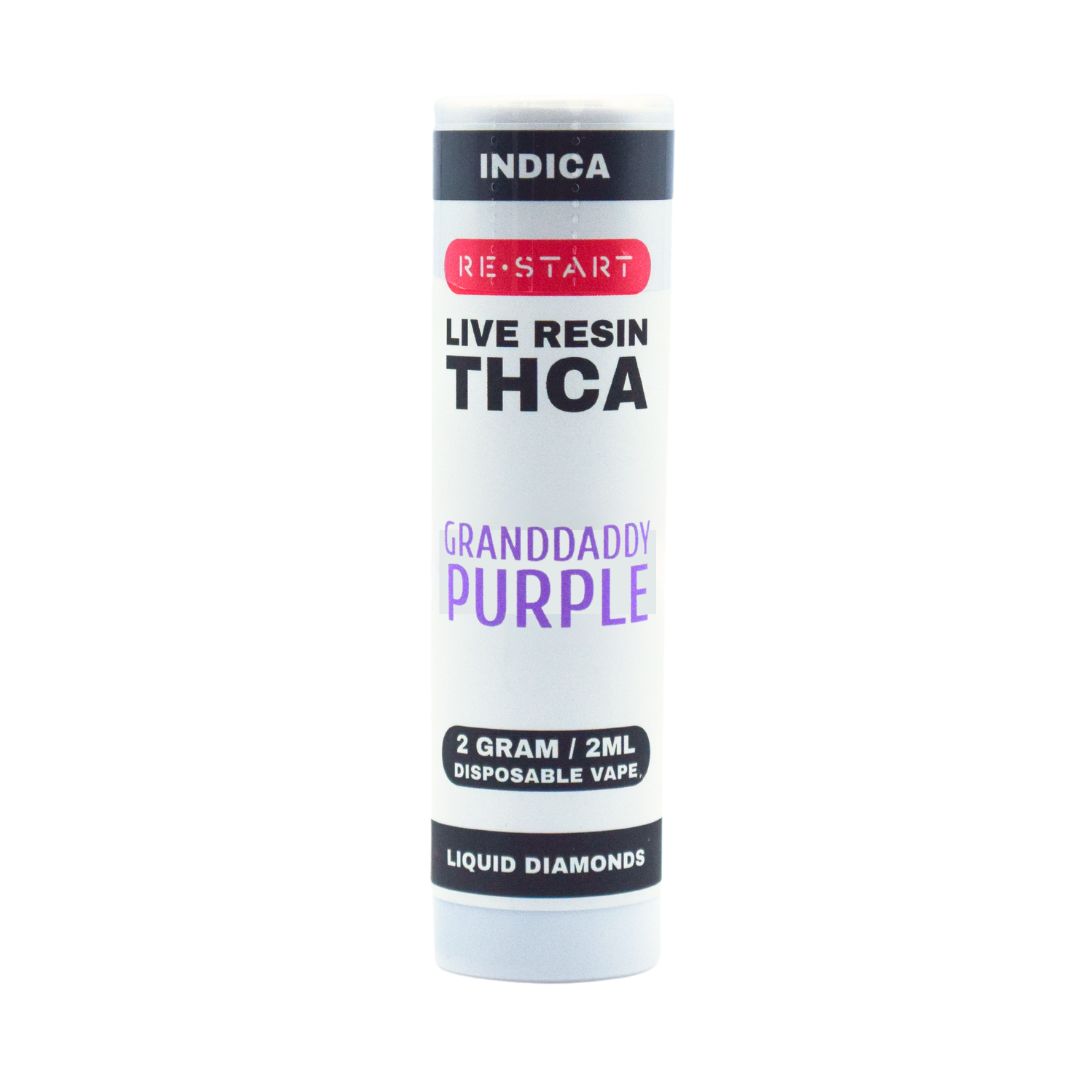 THCA Disposable 2mL (I) Granddaddy Purple Live Resin