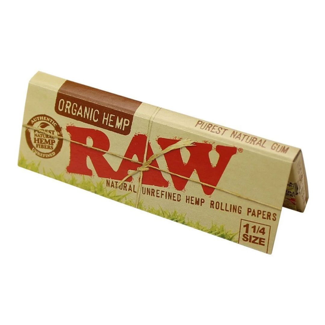 Organic Classic Raw Rolling Papers 1 1/4&quot;