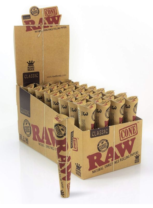 Classic Raw Cones 3/pk (King Size)