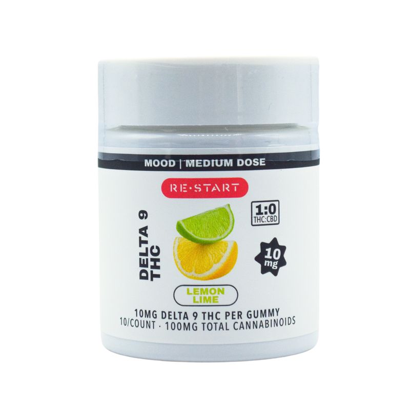 Delta 9 THC 10mg Gummies Lemon Lime
