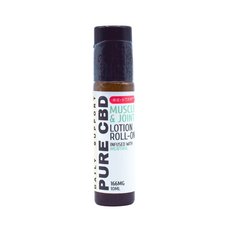 CBD Pain-Relieving Muscle and Joint Menthol Roll-on Travel Size