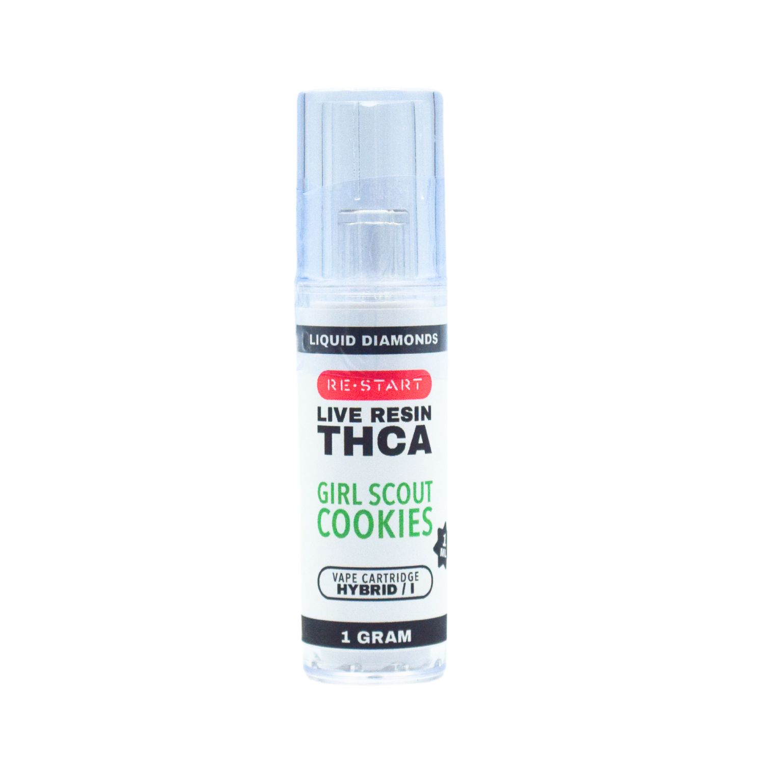 THCA Vape Cart 1mL (H) Girl Scout Cookies Live Resin