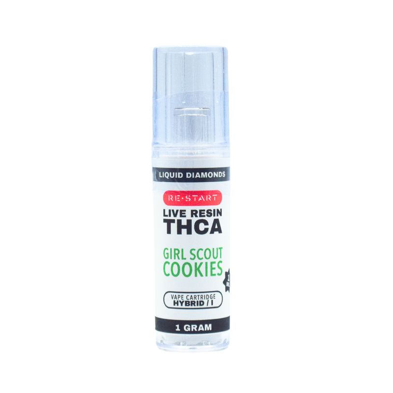 THCA Vape Cart 1mL (H) Girl Scout Cookies Live Resin