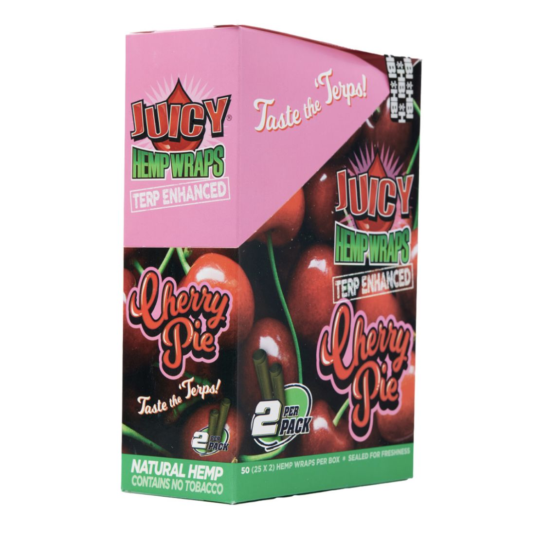 Juicy Jays Terp Enhanced Wraps - Cherry Pie 2-ct