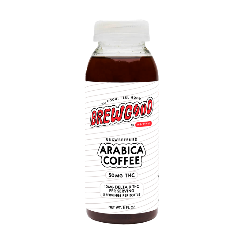 Brewgood THC Infused Arabica Coffee 50mg 8oz (Reg. Price $12)