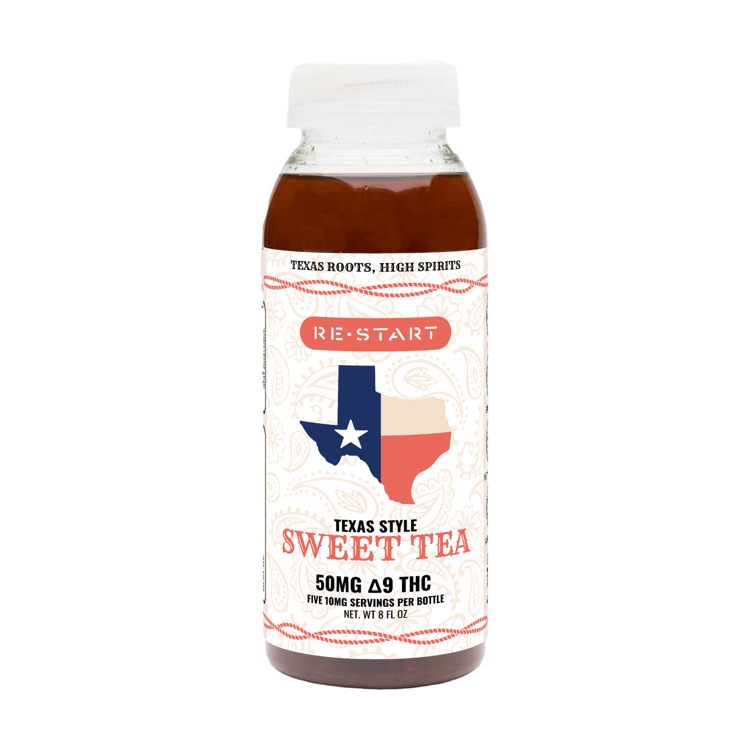 Delta 9 THC 50mg Texas Sweet Tea 8oz