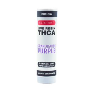 THCA Disposable 2mL (I) Purple Afghani  Live Resin