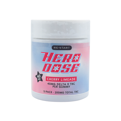 40 - 45mg THC Hero Dose