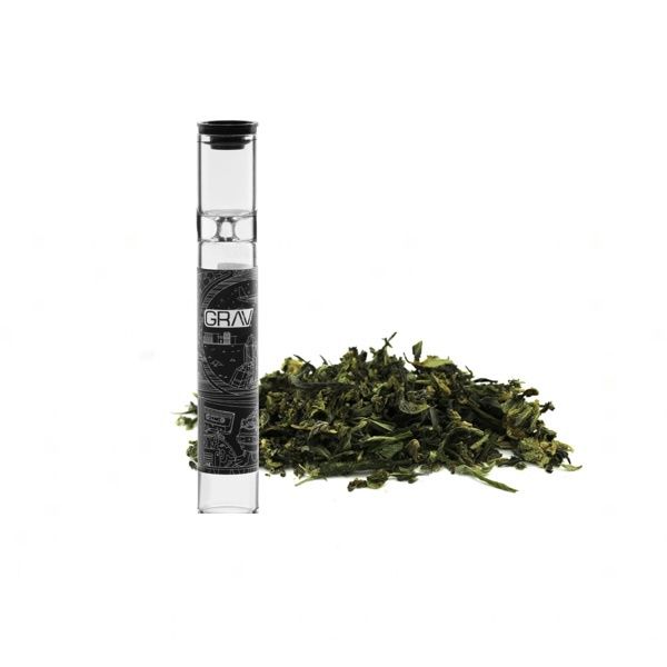 THCA Flower Shake Black Ice 2G + Grav Taster