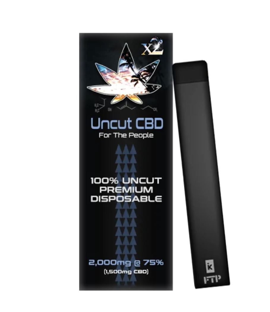 Full Spectrum Uncut CBD Disposable White Fire 2mL (Hybrid)