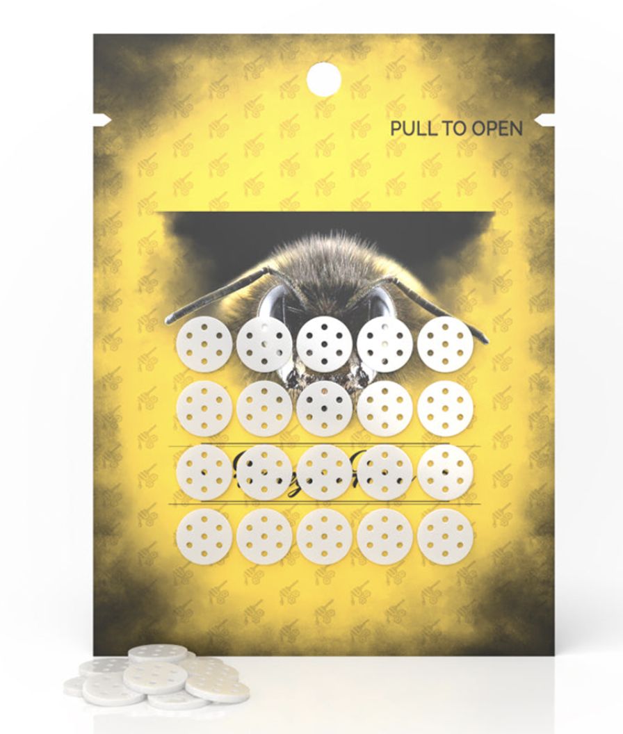 Honeycomb Flower Bowl Pipe Screens (20pk)