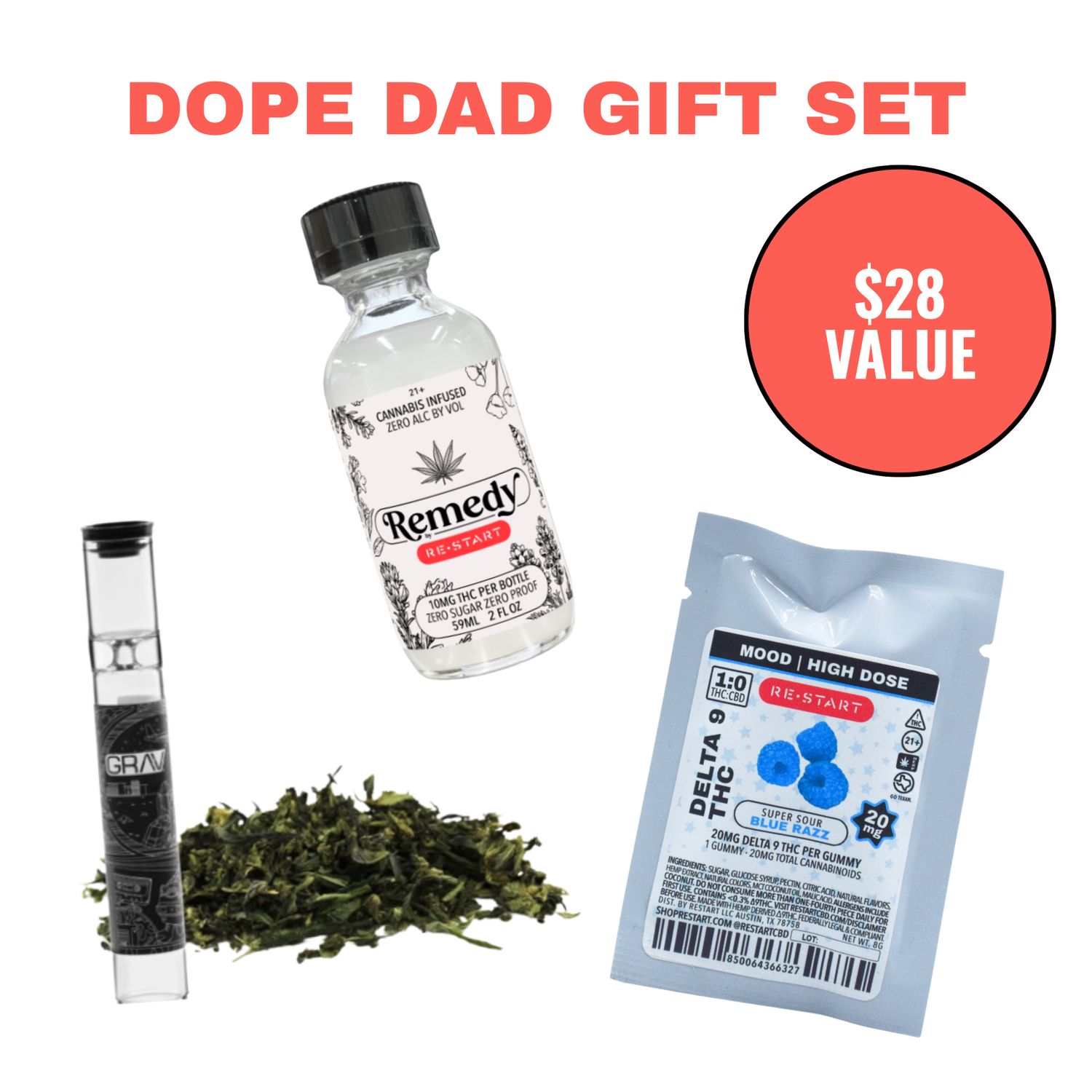 World&#39;s Dopest Dad Gift Set