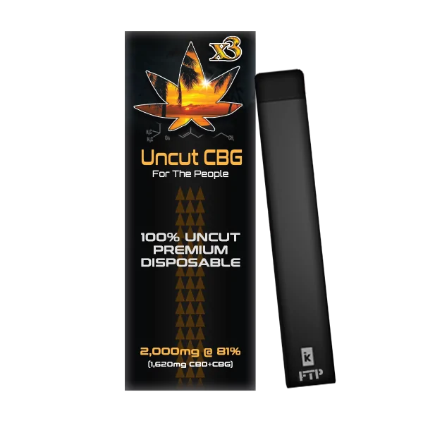 Uncut CBG Disposable Vape Pens 2mL (Special Order)