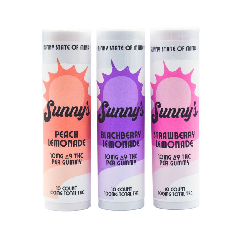 Sunny’s Delta 9 THC 10mg Gummy Bundle 3-pk
