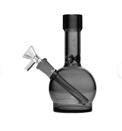 Human Grade 6” Ball Bong - Smoke, Color: Smoke