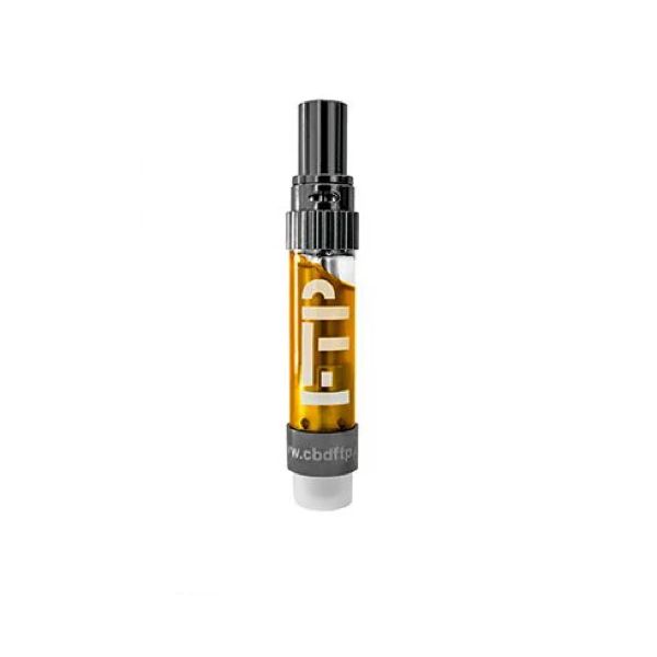 CBD Vape Cartridge 1000mg @ 75% Uncut Wax 1mL, Terpene Strain: Blue Dream (S)