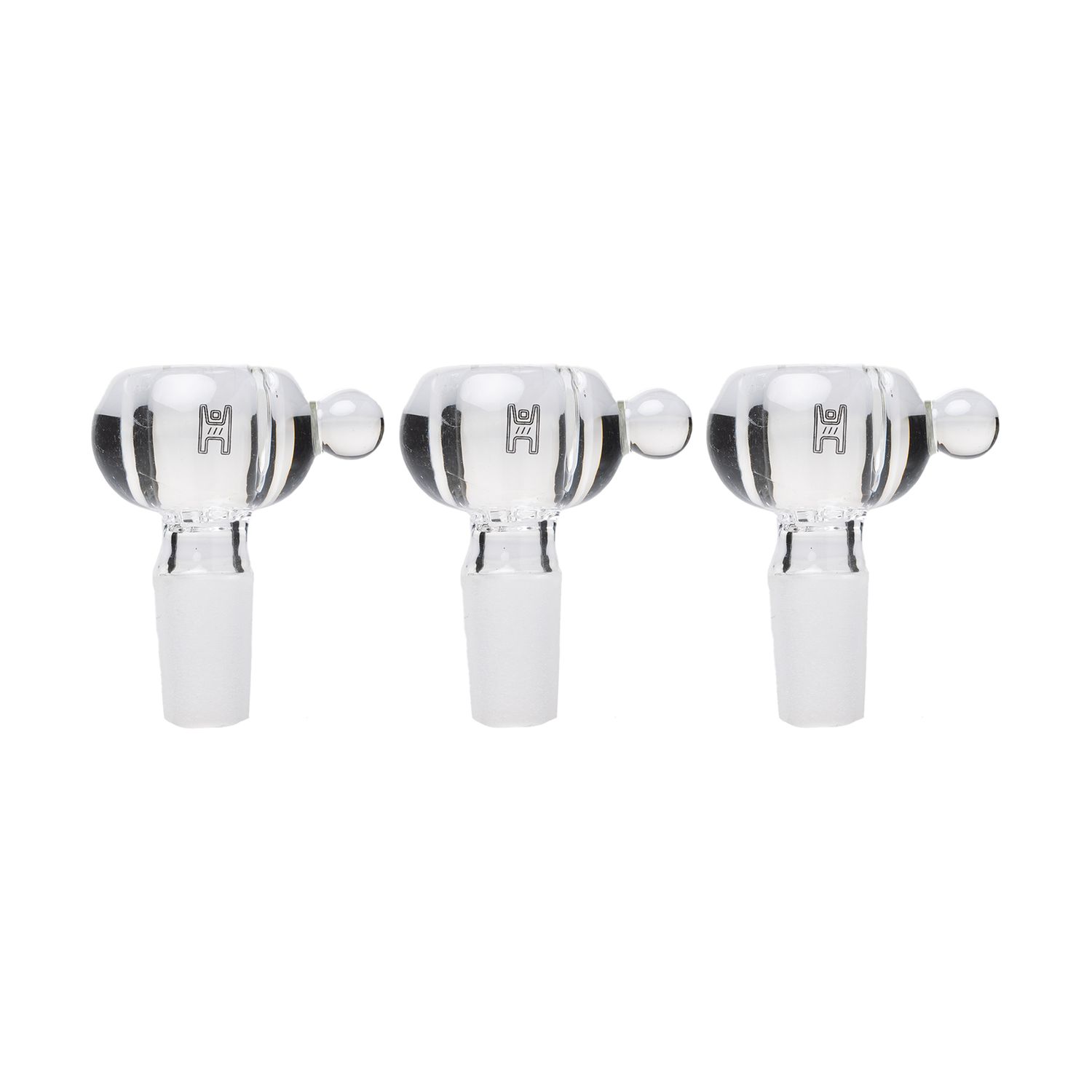 Human Grade Handle Bowl 14mm (Set of 3)