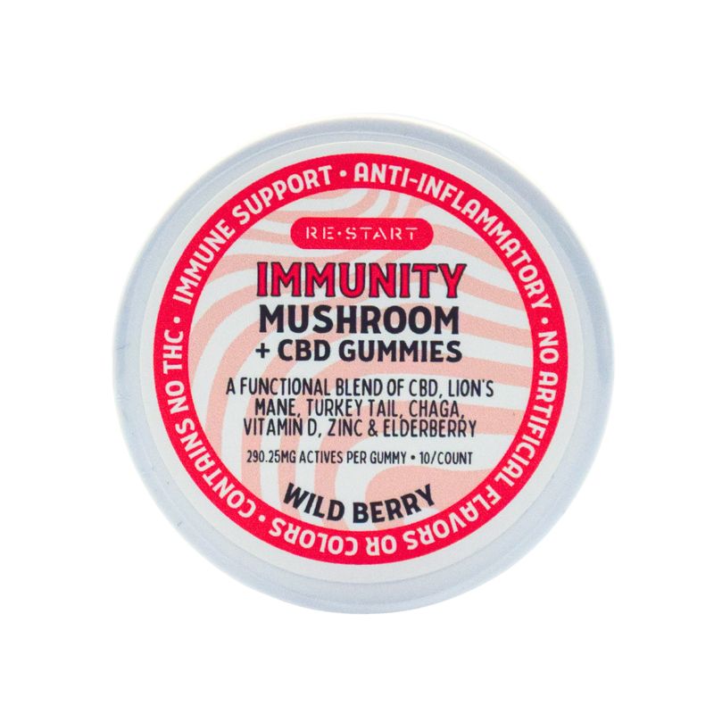 CBD Balance &amp; Immunity Mushroom Gummies NO THC