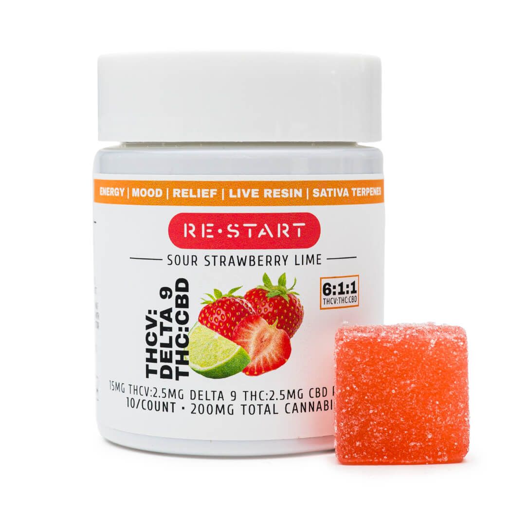 THCV 15MG + D9 THC 2.5MG + CBD 2.5MG Gummies
