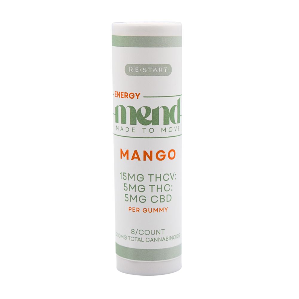 MEND THCV + Delta 9 THC Gummies 8-ct Mango (Total THC 40MG)